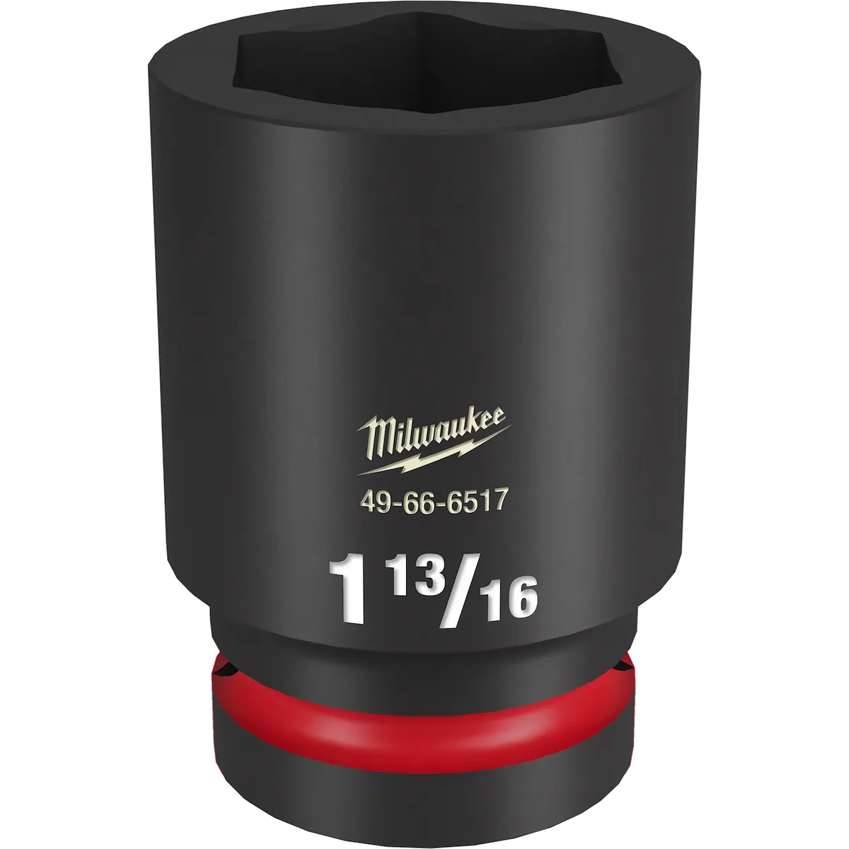 Milwaukee SHOCKWAVE Impact Duty 1" Drive 1-1/8" Deep 6 Point Socket 49-66-6519