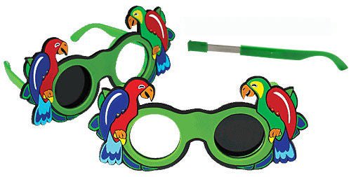 GOOD-LITE Occluder Glasses Parrot Style Pediatric Multicolored Plastic
