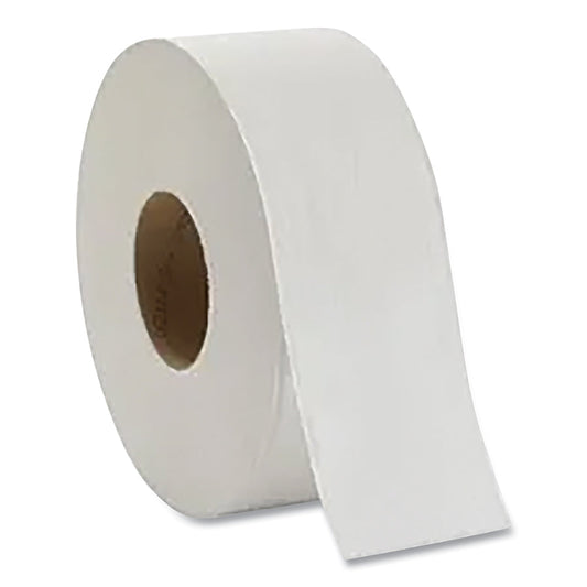 Pacific Blue Basic™ Jumbo JR Bath Tissue, 3.5 in W, 1000 ft, 2 Ply, 8 RL/CA (12798)