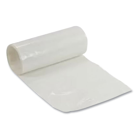 Revolution Bag Trash Can Liner, 23 in W x 31 in L x 0.45 mil Thick, 12 gal to 16 gal, Natural, LLDPE (CL32)