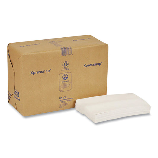 Tork Universal Xpressnap® Dispenser Napkin, 8.5 in x 13 in, 1 Ply, White (DX900)