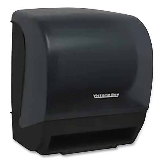 Victoria Bay Paper Towel Dispenser, Pastic, Black Translucent (VBTTDSE3B)