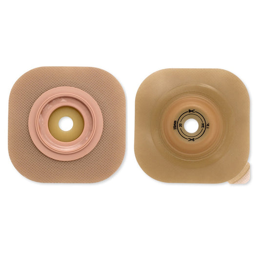 New Image™ Convex CeraPlus™ Skin Barrier, Flange, Up to 51 mm Opening, Blue