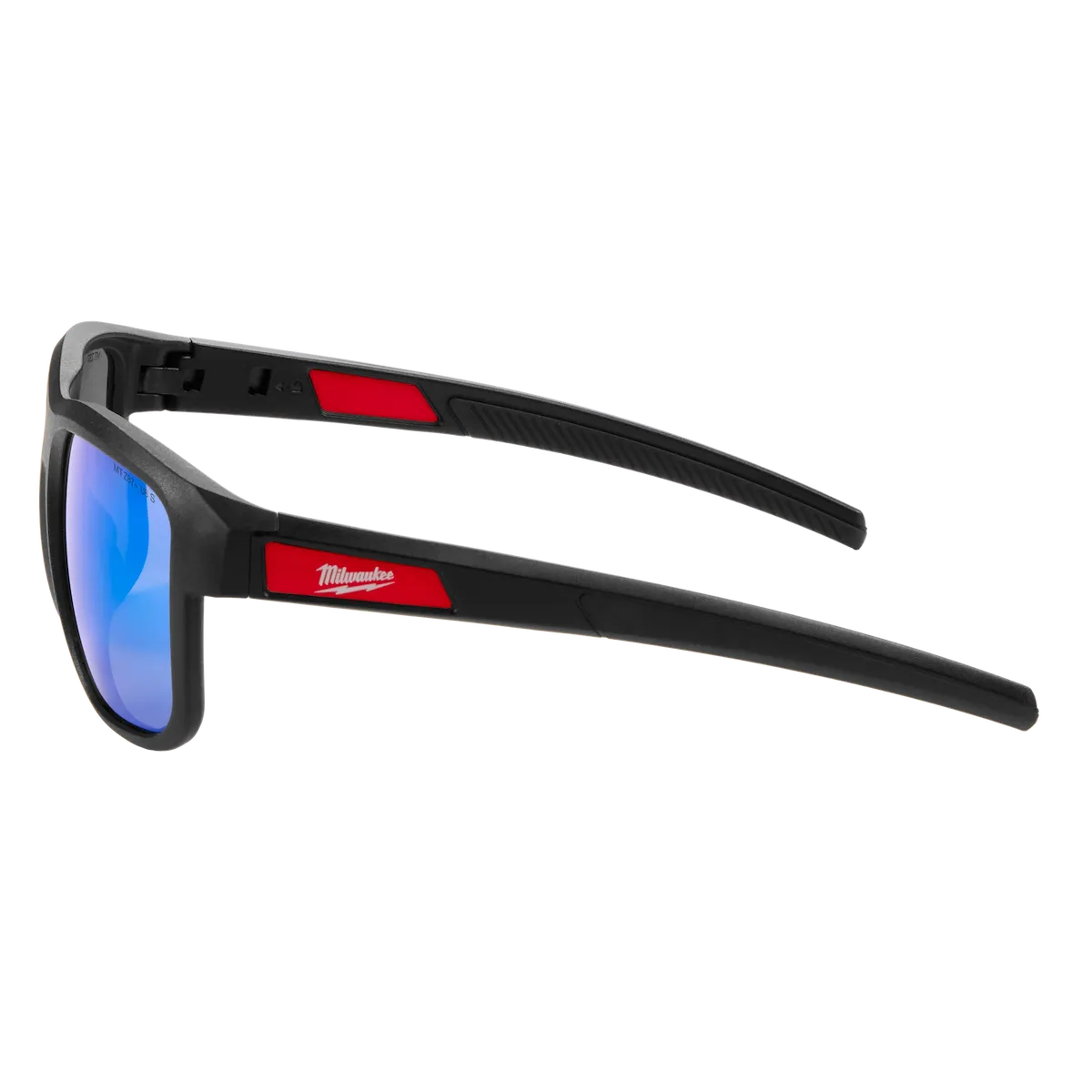 Milwaukee Full Frame Safety Glasses with Removable Side Shields – Mirrored Anti-Scratch Lenses 48-73-2510