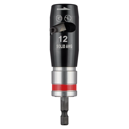 Milwaukee 12 Solid AWG Wire Stripper 48-32-6403 | Aluminum