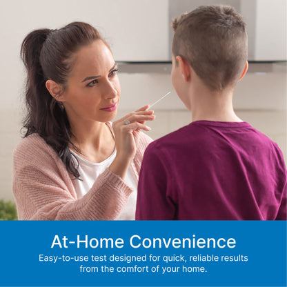 Tyfast Respiratory Test Kit Flu A/B & COVID-19 At Home Multiplex Rapid Test 1 Test per Kit