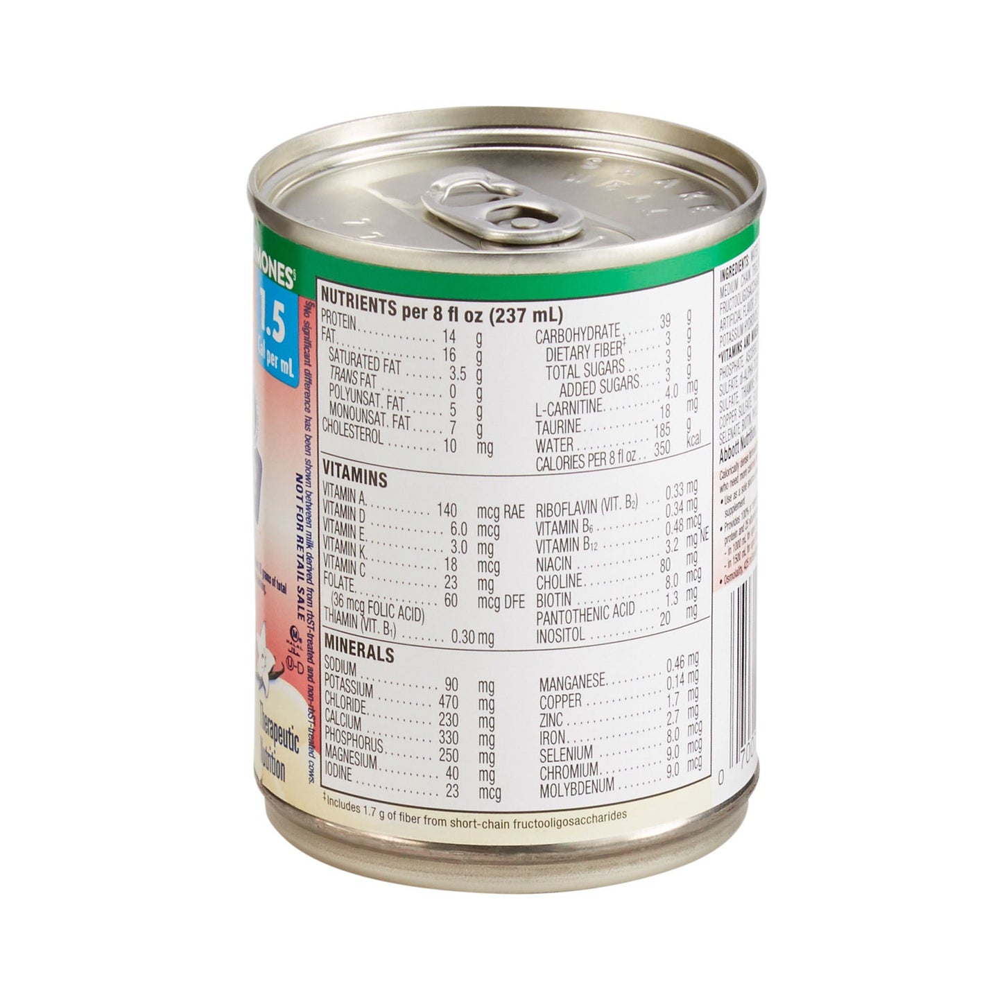 PediaSure® 1.5 Cal with Fiber Therapeutic Nutrition, Vanilla, Can