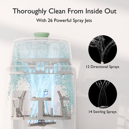 Momcozy CleanPal Pro Baby Bottle Washer and Sterilizer For Baby Bottles