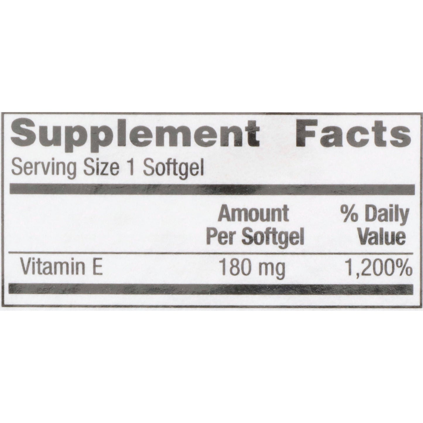 Geri-Care® Vitamin E Supplement