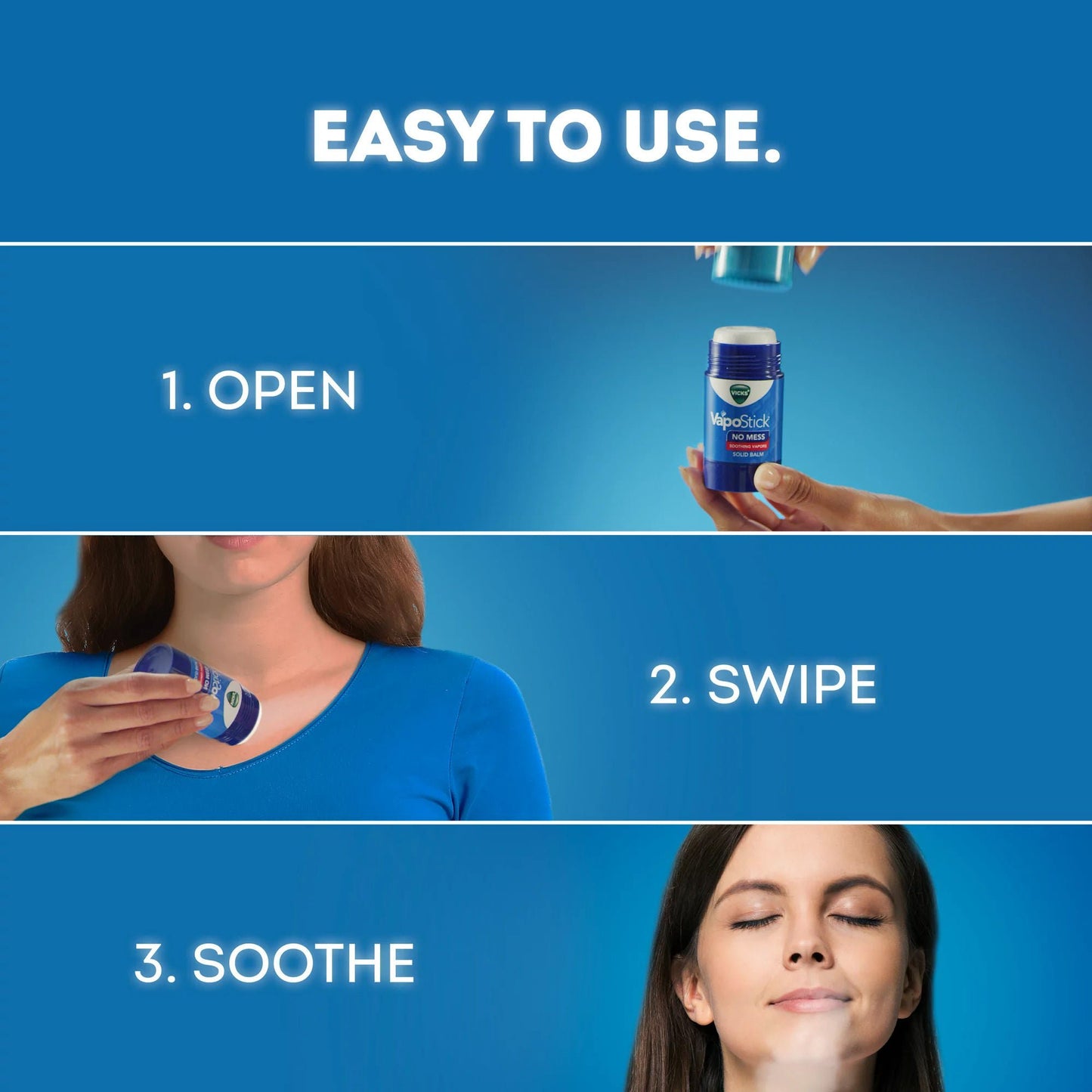 Vicks Vapostick Solid Balm
