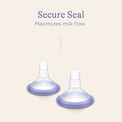 Lansinoh® ComfortFit® 21-millimeter Flanges for Lansinoh Breast Pumps, One Pair