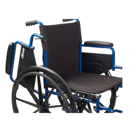 drive™ Blue Streak Wheelchair, 18-inch Seat Width