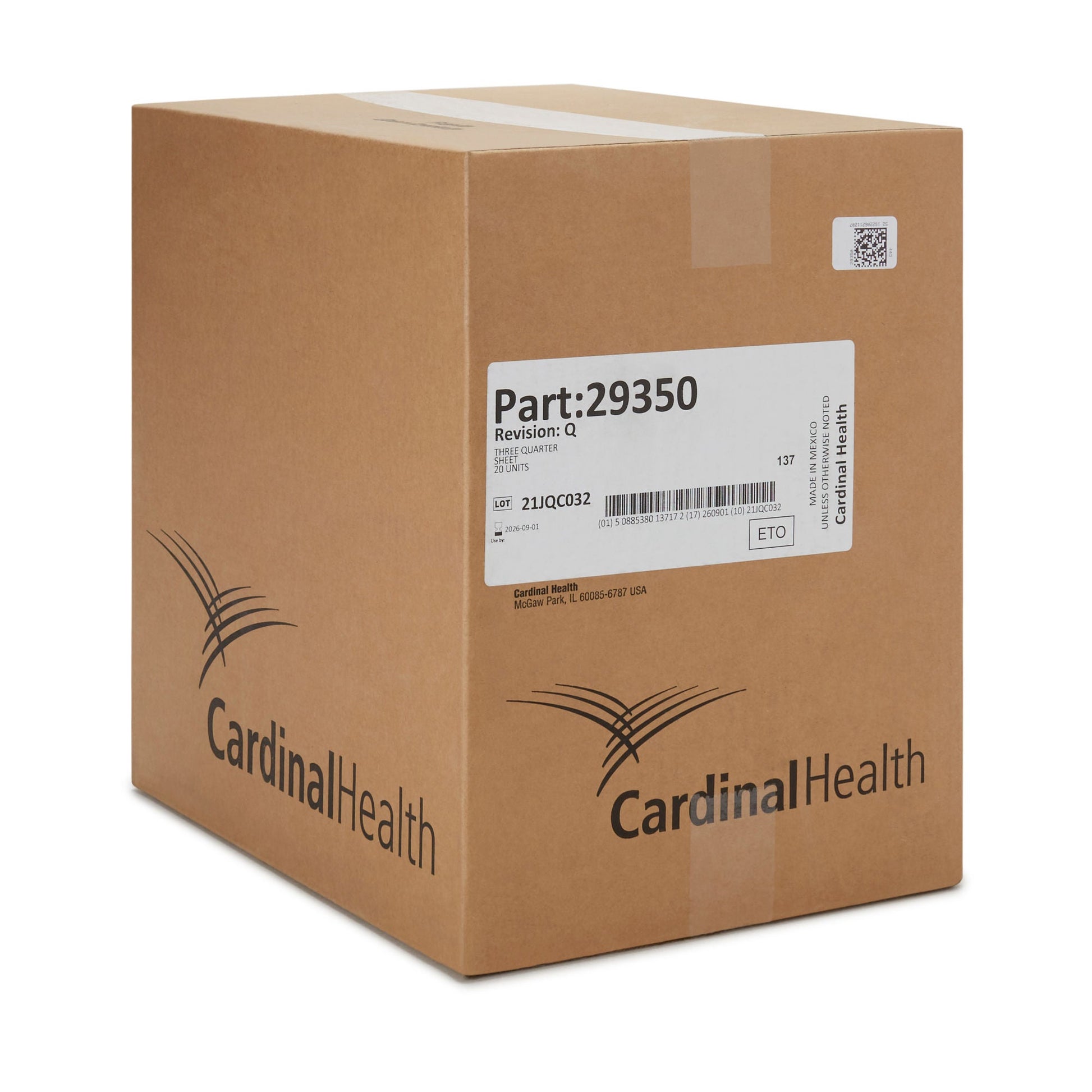 Cardinal Health™ Sterile Three-Quarter General Purpose Drape