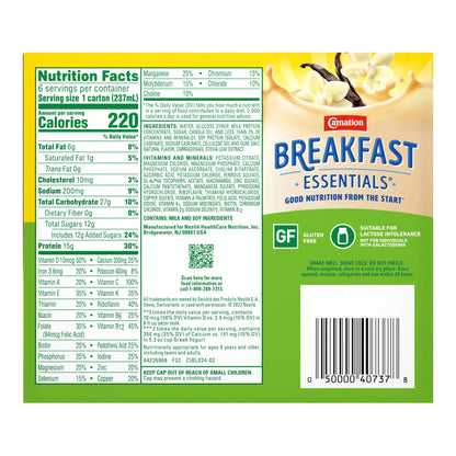 Carnation Breakfast Essentials® High Protein Vanilla Nutritional Drink