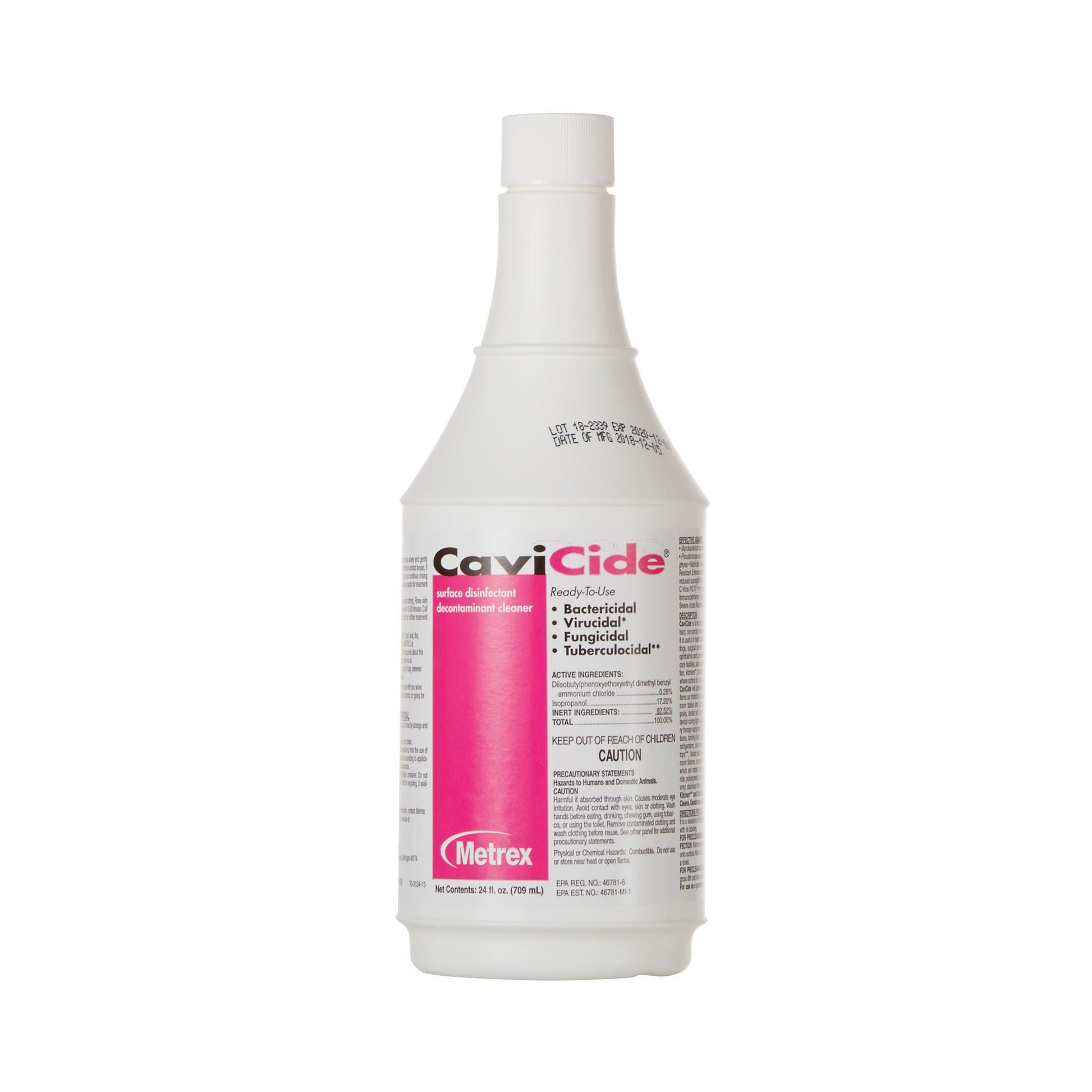 CaviCide Surface Disinfectant Cleaner, Alcohol Based