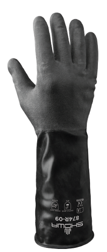 Showa 874R Butyl II Chemical Resistant Gloves — Pair