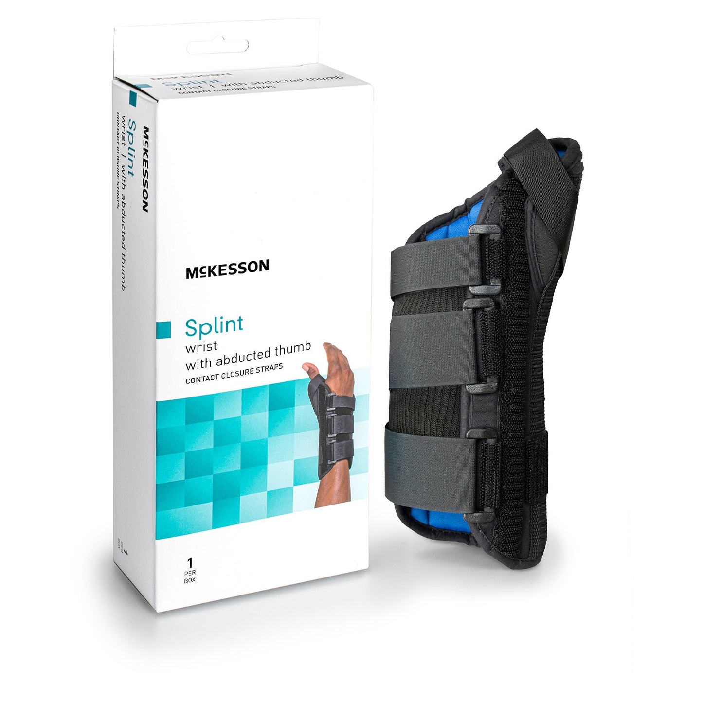 McKesson Left Wrist Splint with Abducted Thumb