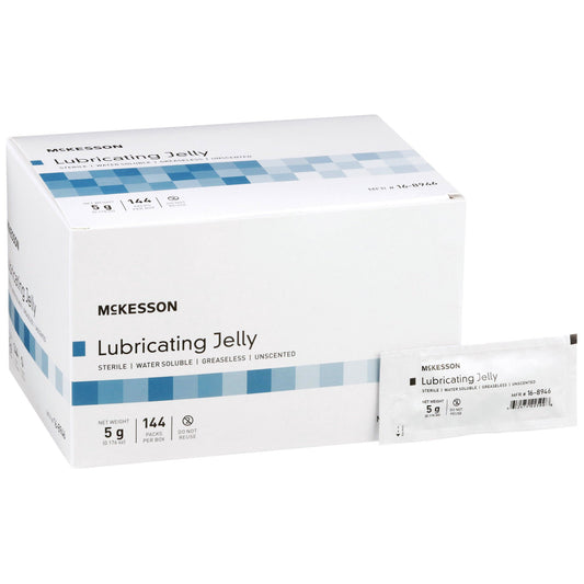 McKesson Lubricating Jelly, 5-gram Packet