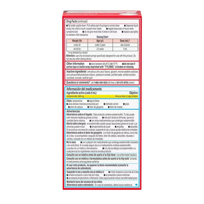 Infants' Tylenol® Acetaminophen Children's Pain Relief
