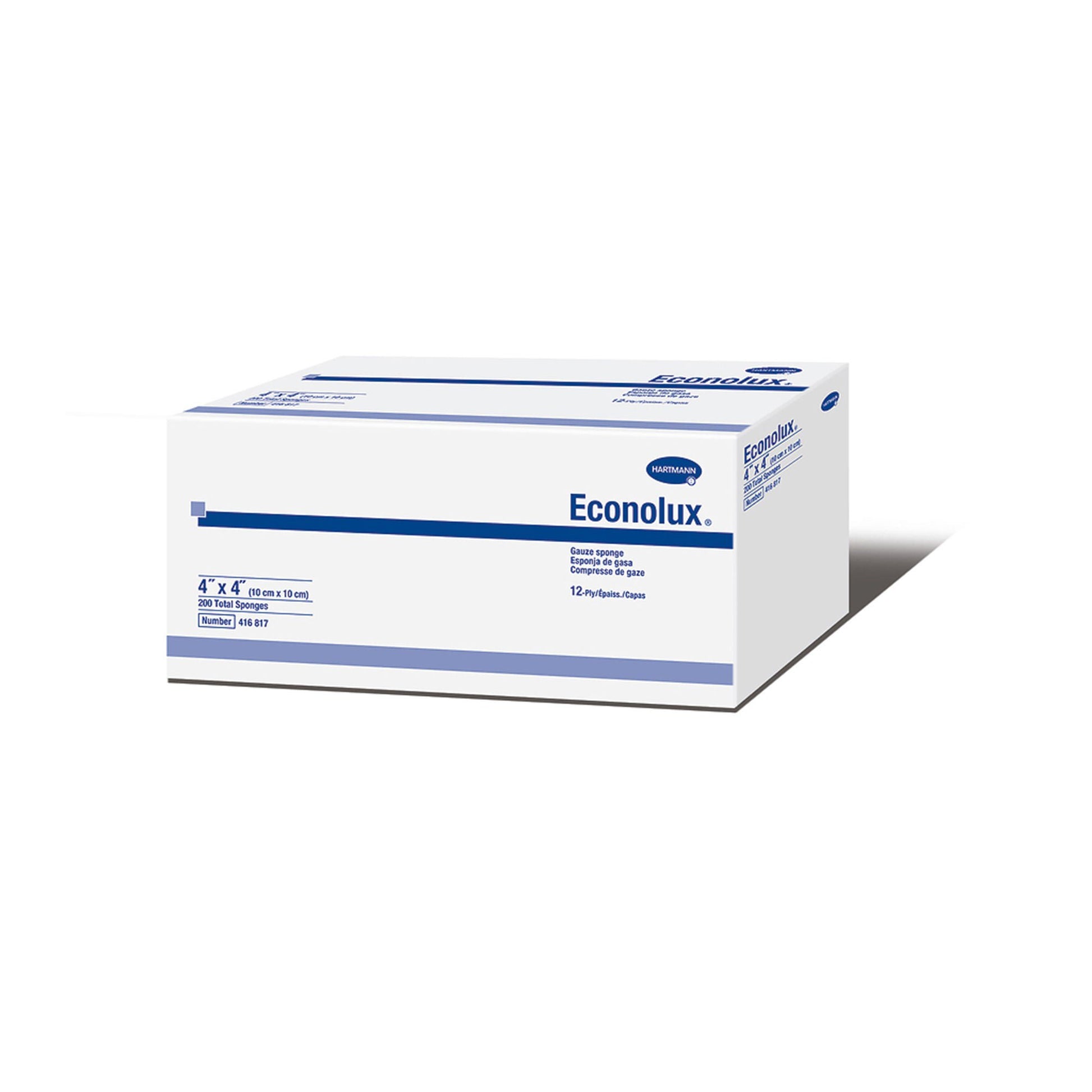 Econolux® Gauze Sponge, 12-Ply