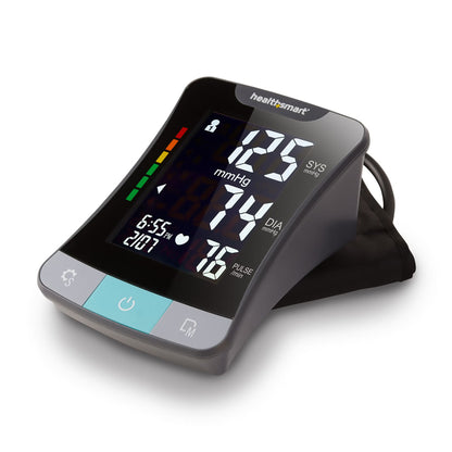 Mabis® One-Tube Blood Pressure Monitor, Digital, Black Cuff