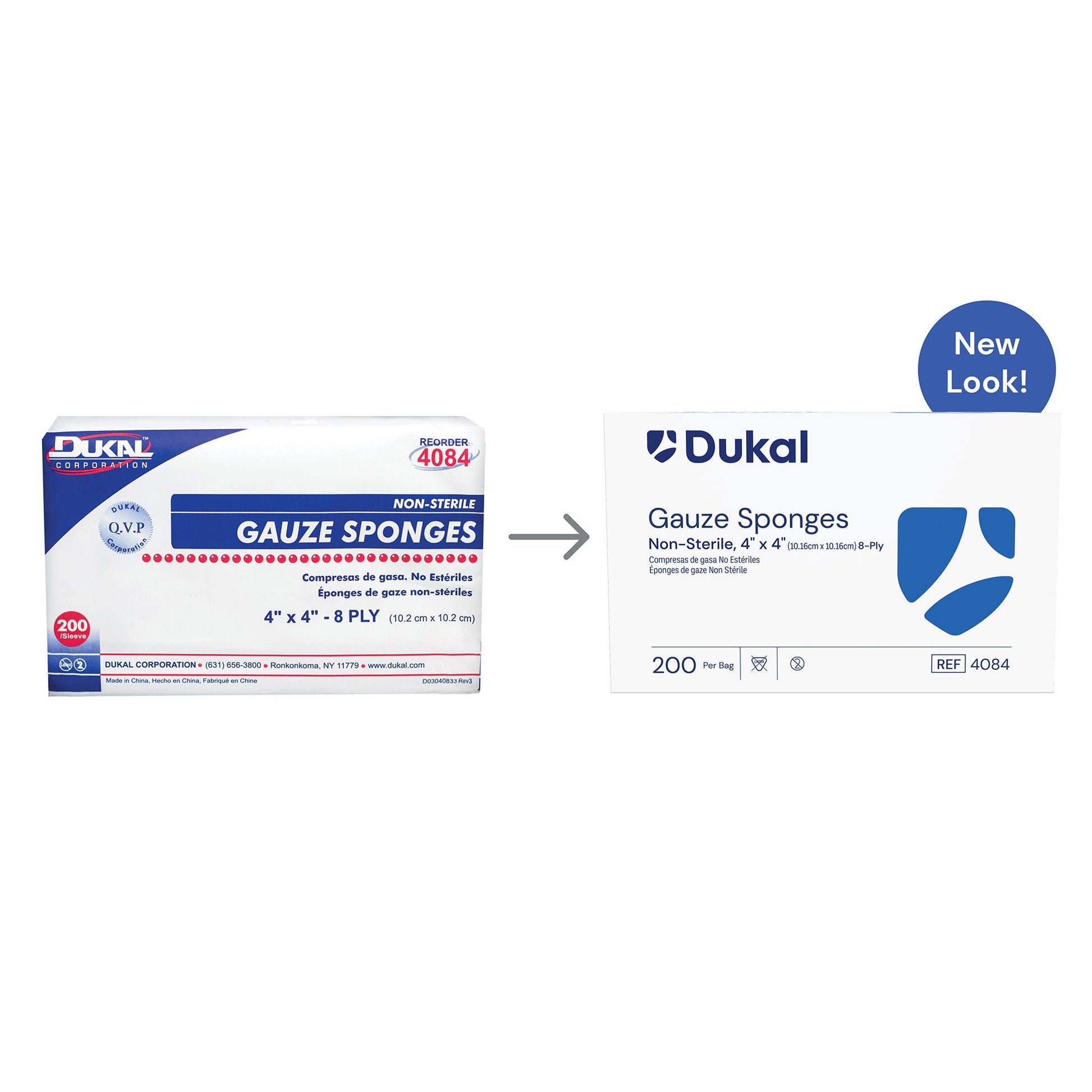 Dukal™ Gauze Sponge, 8-Ply