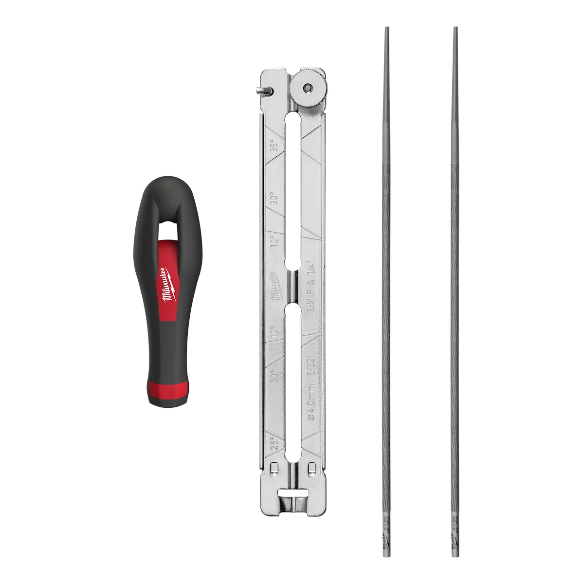 Milwaukee 4pc 5/32” Saw Chain Sharpening Set 49-16-2881