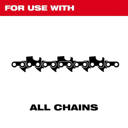 Milwaukee Flat File for Saw Chain 3 PK 49-16-2891
