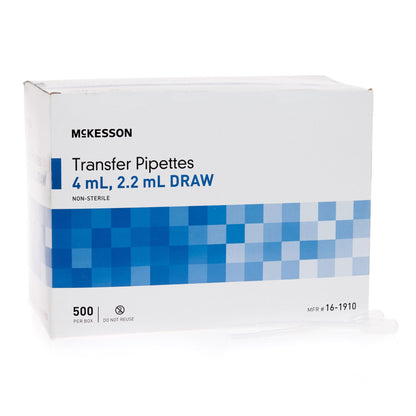 McKesson Transfer Pipette Tip, 2.2 mL Draw Volume