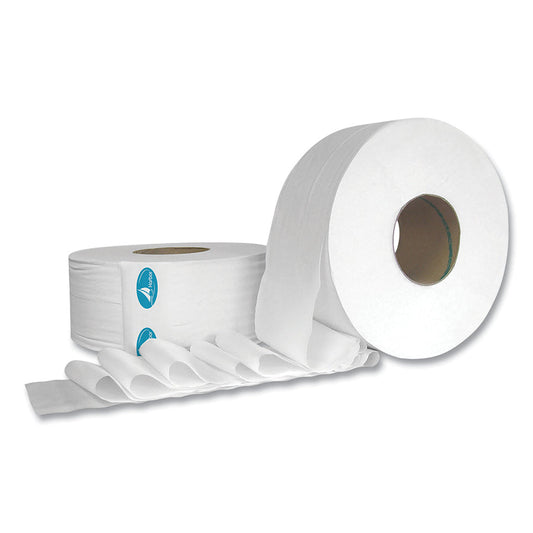 Harbor Jumbo Roll Tissue, 3.6 in W x 1,000 ft L Roll, 2-Ply, 12 RL/CA (H2002)