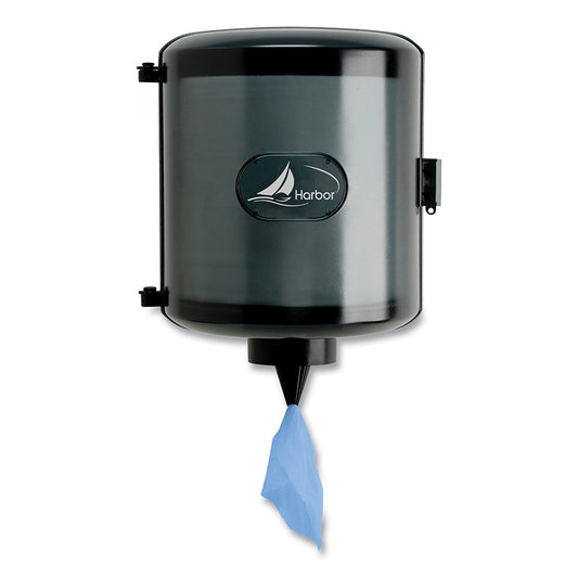 Harbor Centerpull Towel Dispenser, Wall Mount, Plastic, Smoke (HDCPW1)