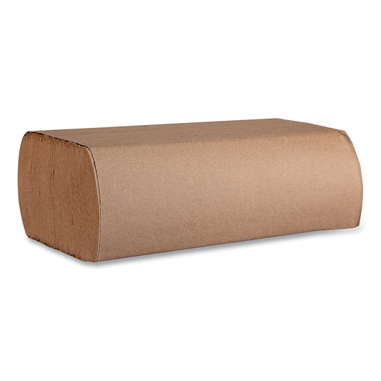 Harbor Folded Towel, Kraft, 9-1/2 in Sheet Width, 9-1/4 in Sheet Length, 250 Sheets per Pack (MFN-40000)