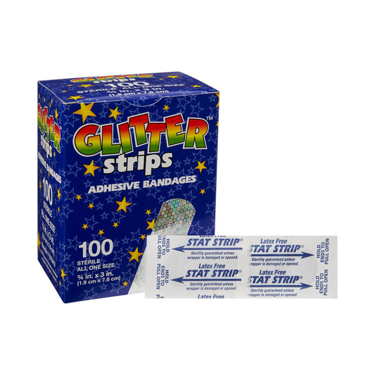 Glitter™ Stat Strip® Design Adhesive Strip, ¾ x