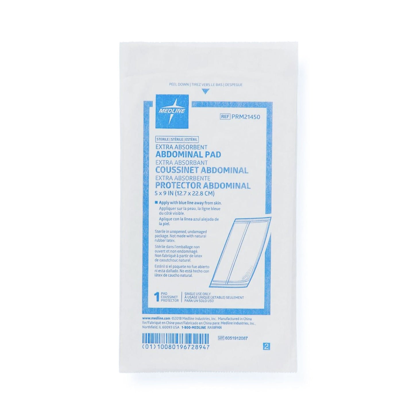 Caring® Sterile Abdominal Pad