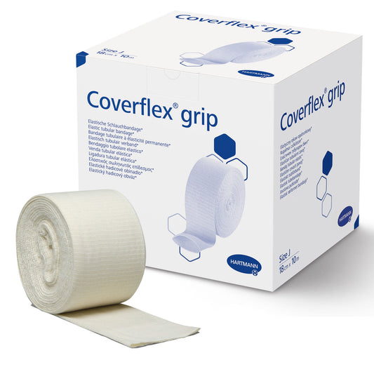 Coverflex® grip Pull-On Elastic Tubular Support Bandage, 7" x , Size J