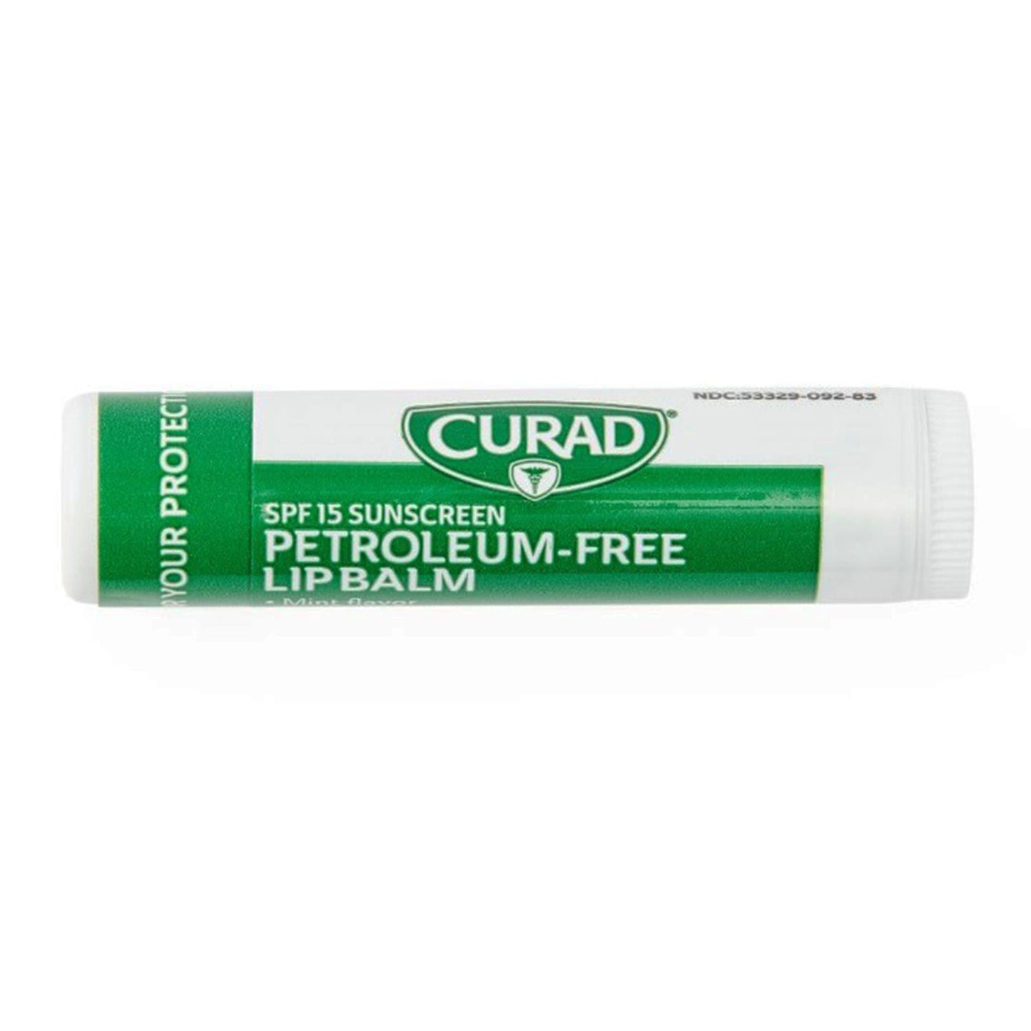 Curad Lip Balm with Sunscreen Balm Tube Mint Flavor