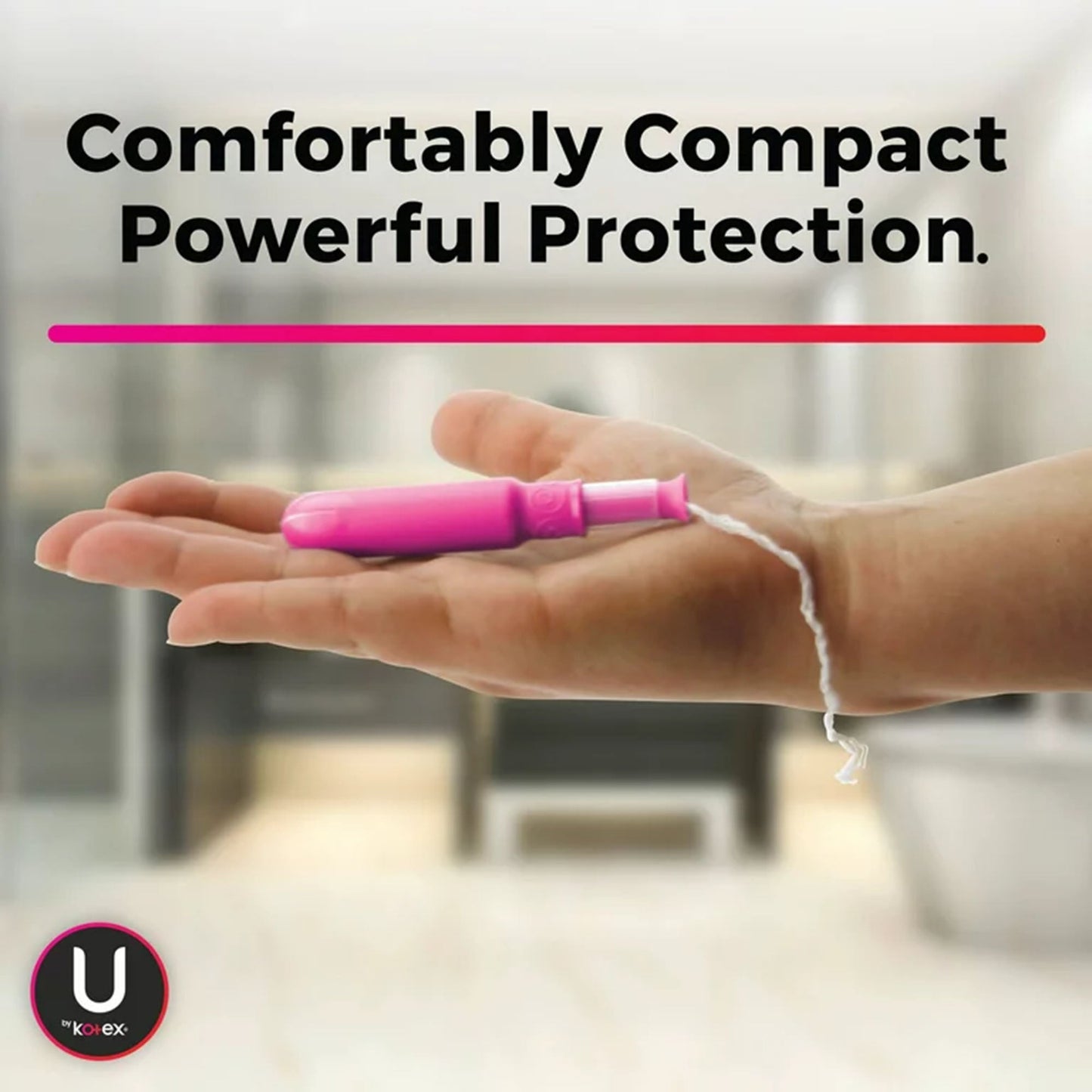 U by Kotex Click Tampon Super Absorbency Plastic Applicator Individually Wrapped