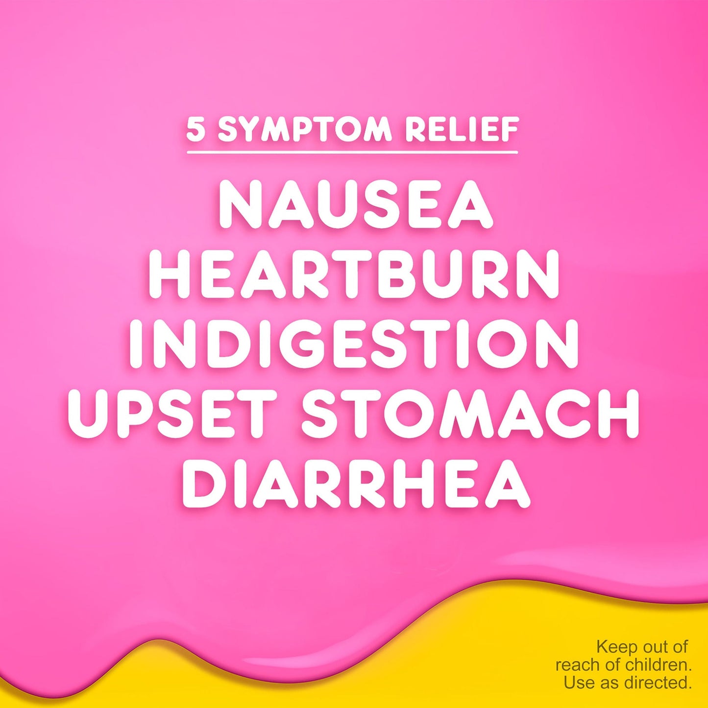 Pepto Bismol® Anti-Diarrheal Chewable Tablets