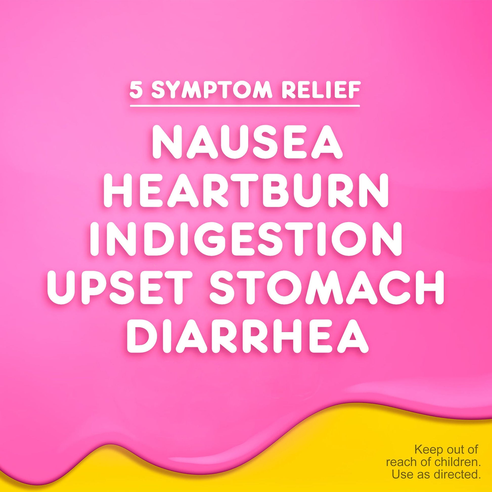 Pepto Bismol® Anti-Diarrheal Chewable Tablets