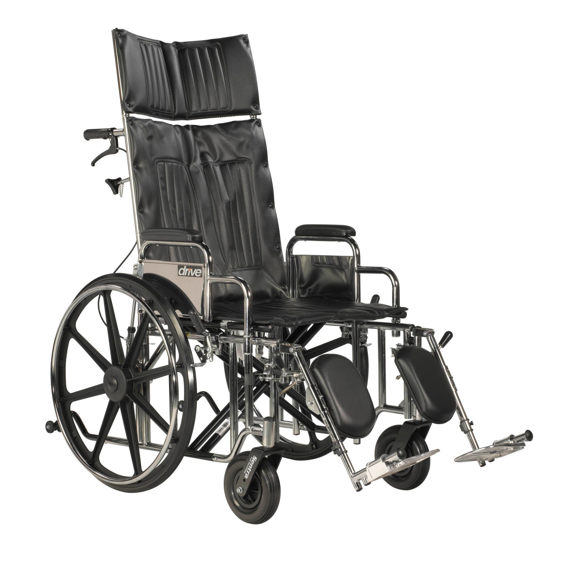 drive™ Sentra Reclining Wheelchair, 22-Inch Seat Width