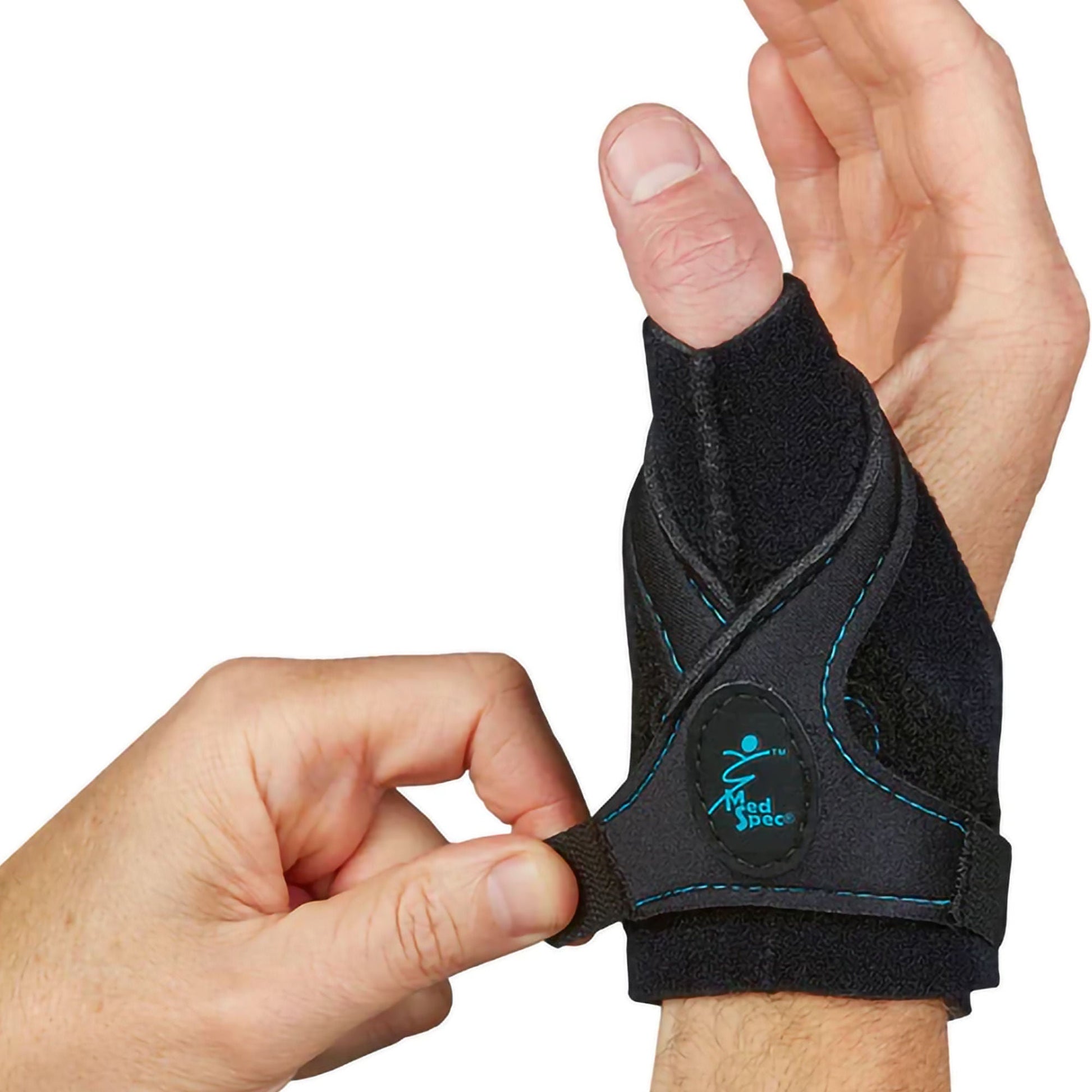 CMC-X Thumb Stabilizer X Strap Closure Left or Right Hand Black