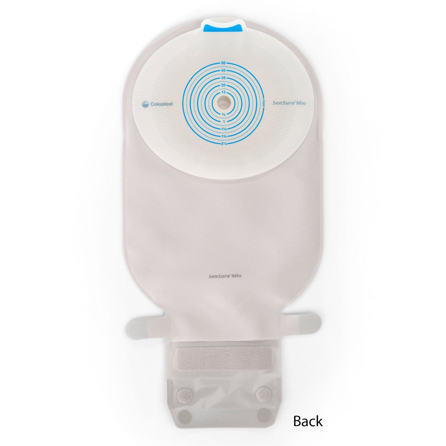 SenSura® Mio Flat 1-Piece Opaque Ostomy Pouch, Trim to fit Stomas