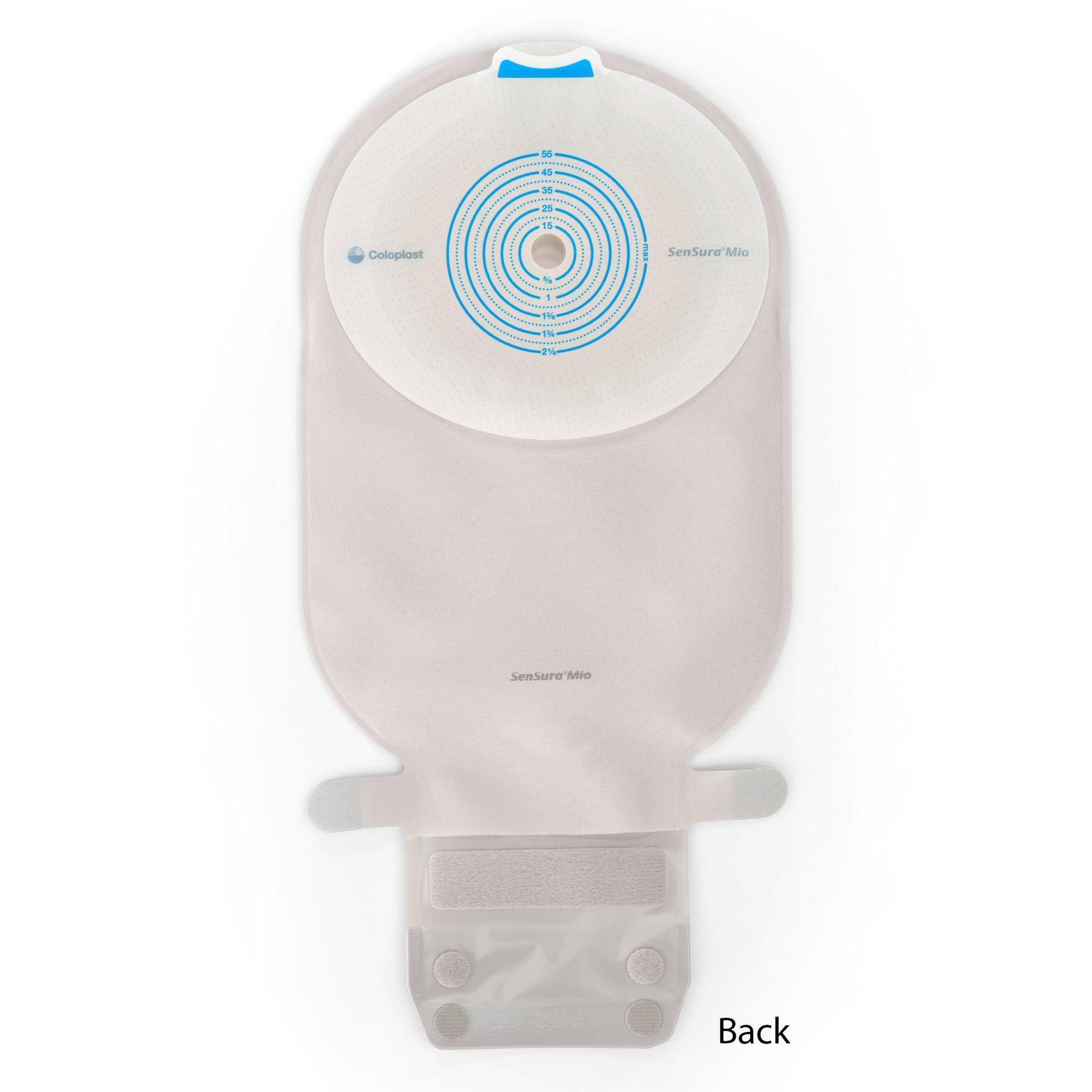 SenSura® Mio Flat 1-Piece Opaque Ostomy Pouch, Trim to fit Stomas