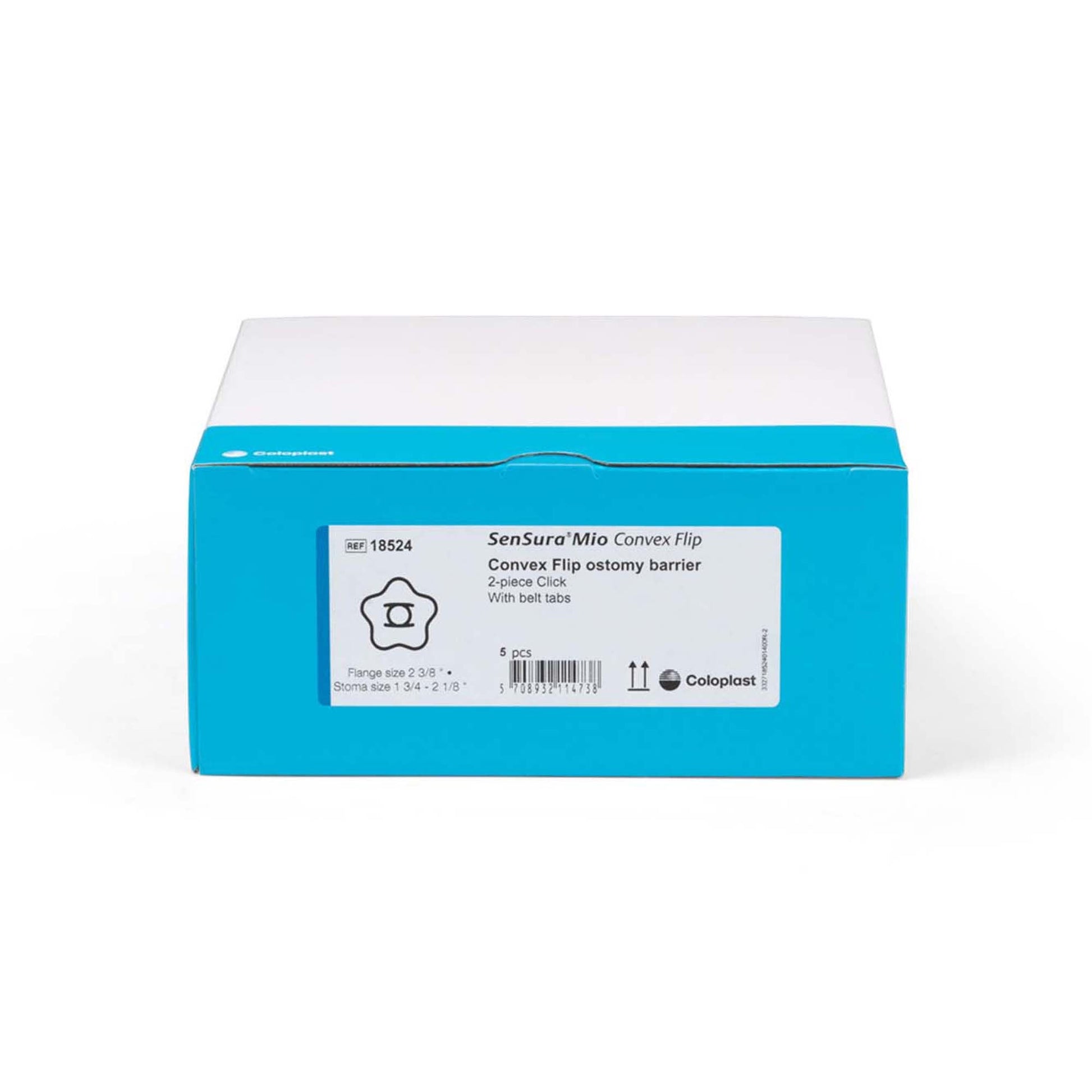 SenSura® Mio Convex Flip Ostomy Barrier, for Stomas