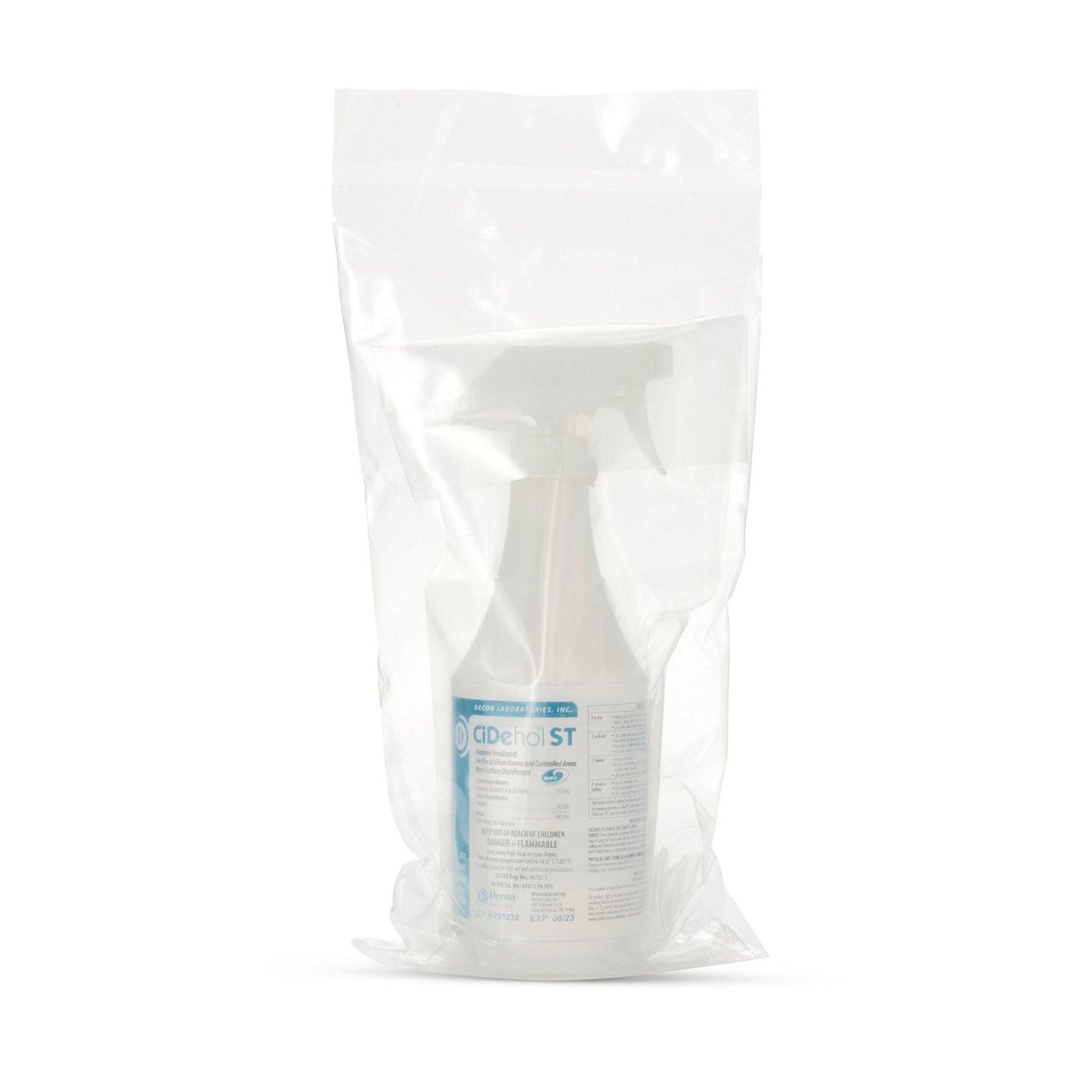 CiDehol® ST Surface Disinfectant Cleaner, Trigger Spray Bottle