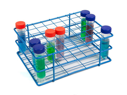 120770 - Heathrow Scientific Coated Wire Tube Racks - HDPE Epoxy | Chemical Resistant