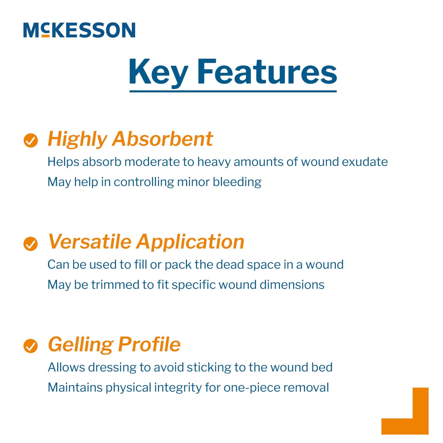 McKesson Alginate Dressing