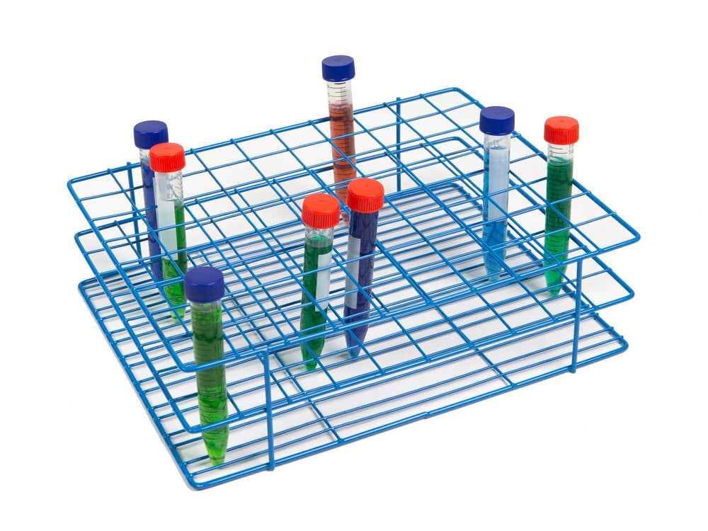 120768 - Heathrow Scientific Coated Wire Tube Racks - HDPE Epoxy | Chemical Resistant