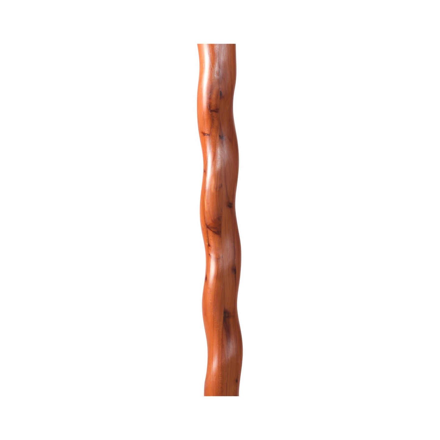 Brazos™ Twisted Cedar Backpacker Handcrafted Walking Stick, 55-Inch