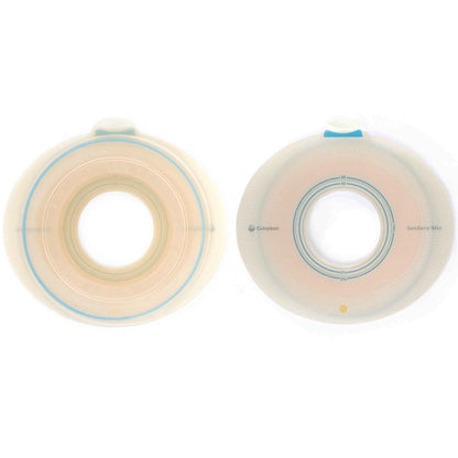 SenSura® Mio Flex Ostomy Barrier, Stoma Opening, Yellow Color Match